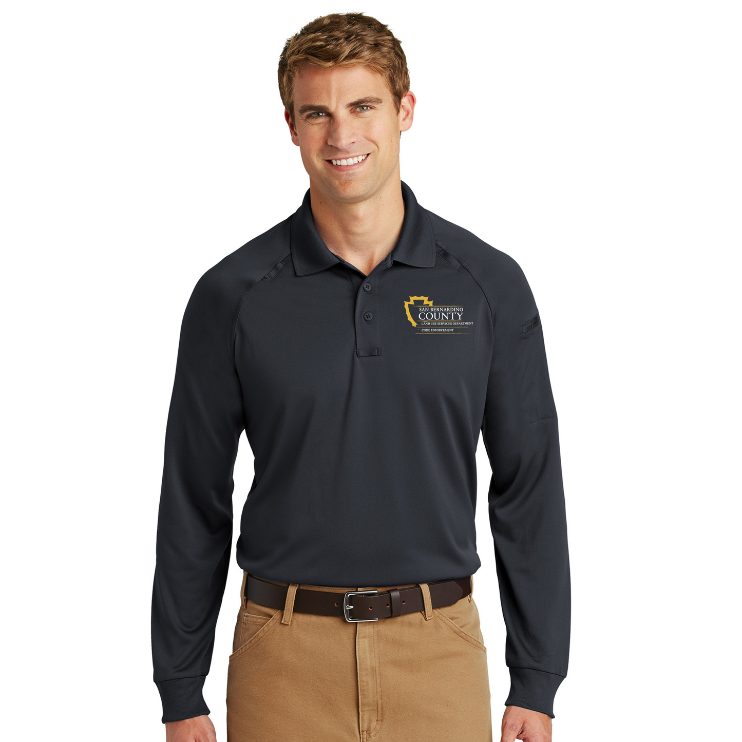 CornerStone® - Select Snag-Proof Tactical Long Sleeve Polo (CS410LS)