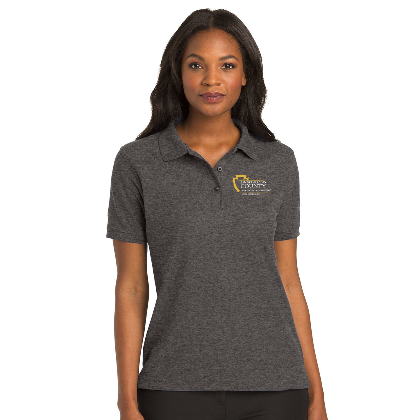 L500  Port Authority® Ladies Silk Touch™ Polo