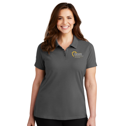 LK8000  Port Authority® Ladies EZCotton® Polo